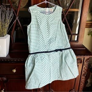 Gymboree Striped Blue and White Kids Dress